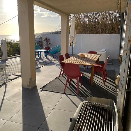 Superbe Terrasse Avec Vue Panoramique Sur La Mer Μασσαλία Εξωτερικό φωτογραφία